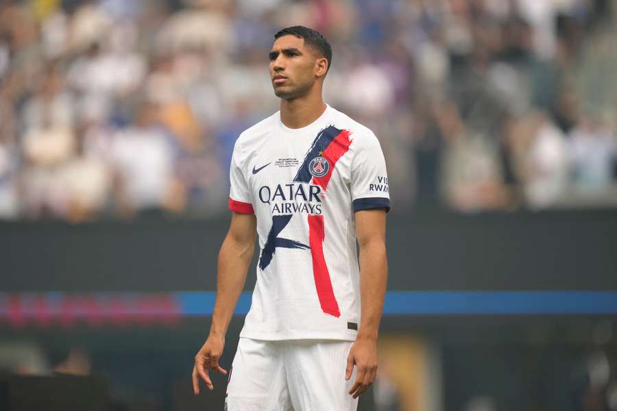 Achraf Hakimi was a key figure in PSG's Champions League-winning campaign