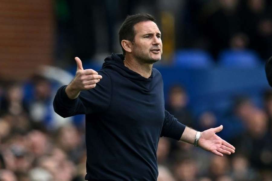 Frank Lampard, ex-treinador do Chelsea e do Everton