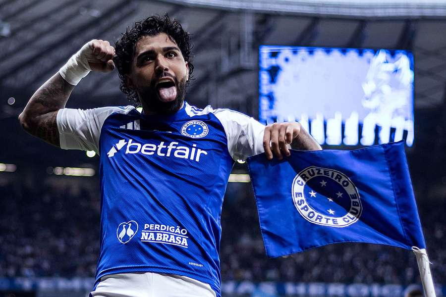 Gabigol brilhou no encontro do Cruzeiro com o Juventude no turno