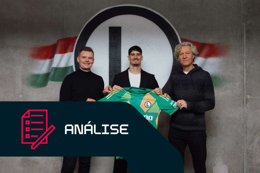 Vladan Kovacević com a camisola do Legia