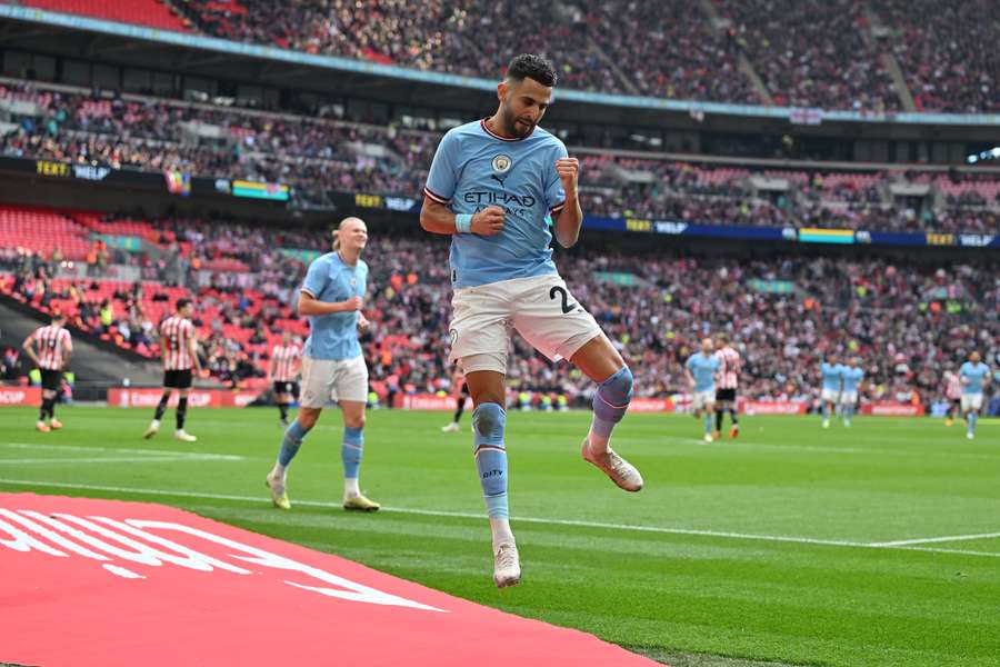 Riyad Mahrez a marcat un hattrick
