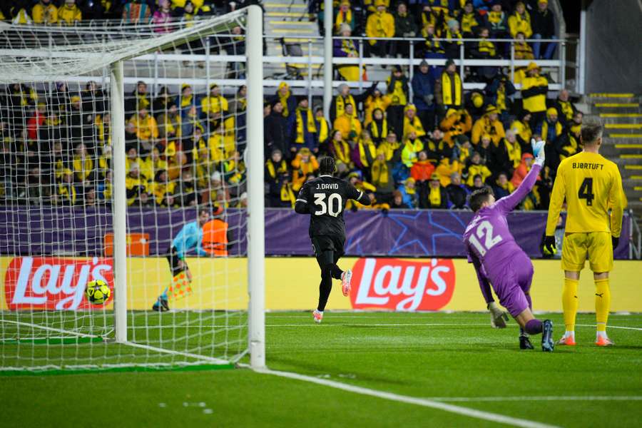 Jonathan David inscrit un but décisif dans les derniers instants Jonathan David inscrit un but décisif dans les derniers instants