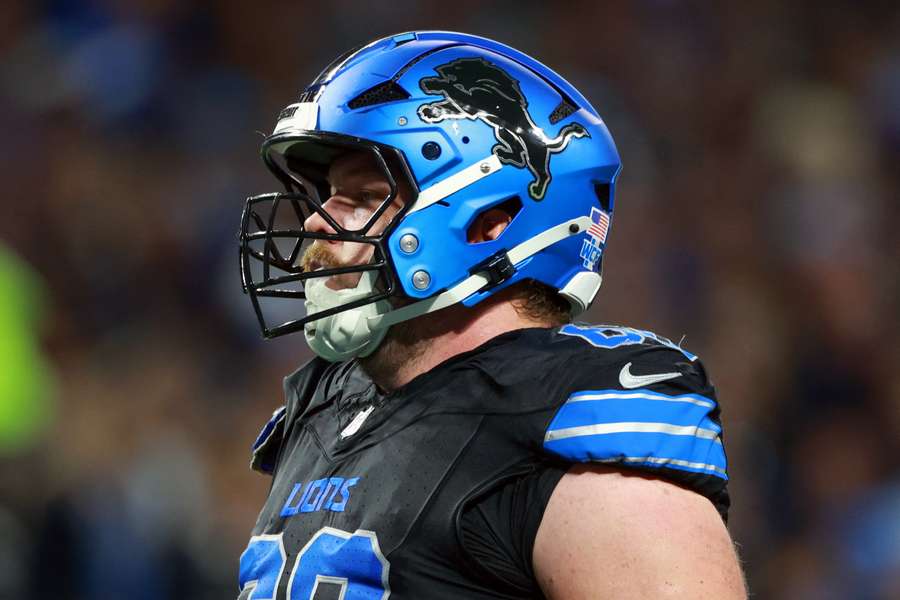 Graham Glasgow looks on during a game (2025) Graham Glasgow looks on during a game (2025)