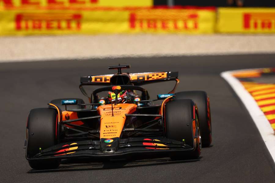 Oscar Piastri präsentiert sich in Spa in Topform