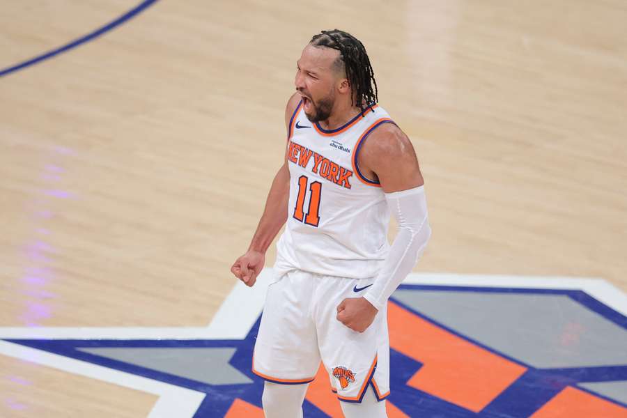 Radost basketbalistů New Yorku. Radost basketbalistů New Yorku.