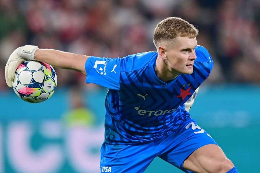 Kinsky fue uno de los puntales del Slavia de Praga en otoño.