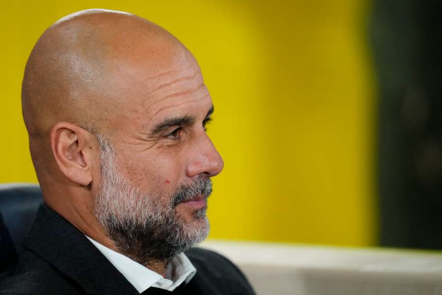 Pep Guardiola, do Manchester City Pep Guardiola, do Manchester City