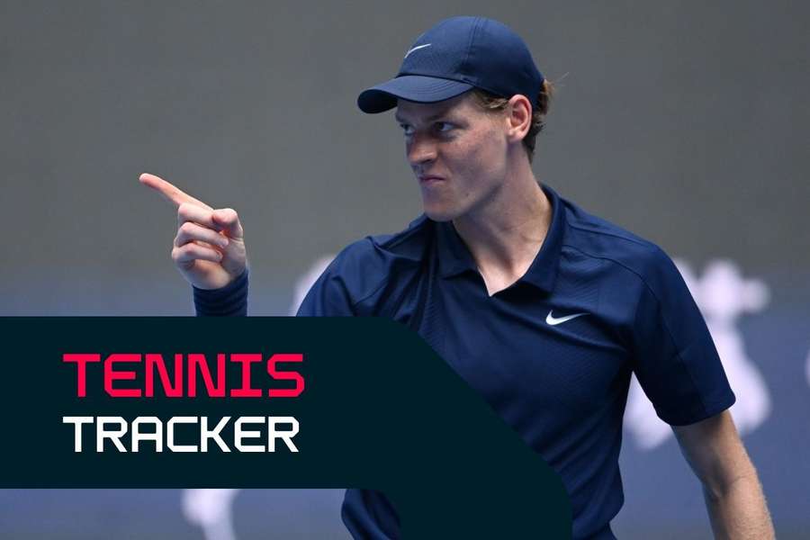 Sinner is in action this afternoon in Shanghai after winning the title in Beijing