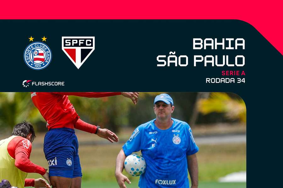 PRÉVIA: Bahia x São Paulo; confira análise e principais estatísticas PRÉVIA: Bahia x São Paulo; confira análise e principais estatísticas