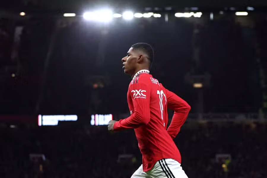 No 1º jogo do United pós-copa, Rashford mostra que pode substituir Ronaldo