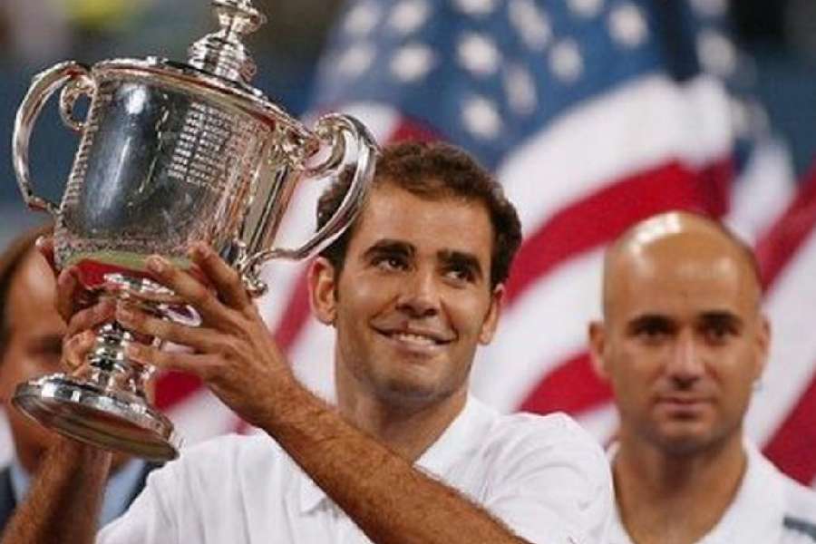 Sampras a terminé sur un titre contre son meilleur ennemi.