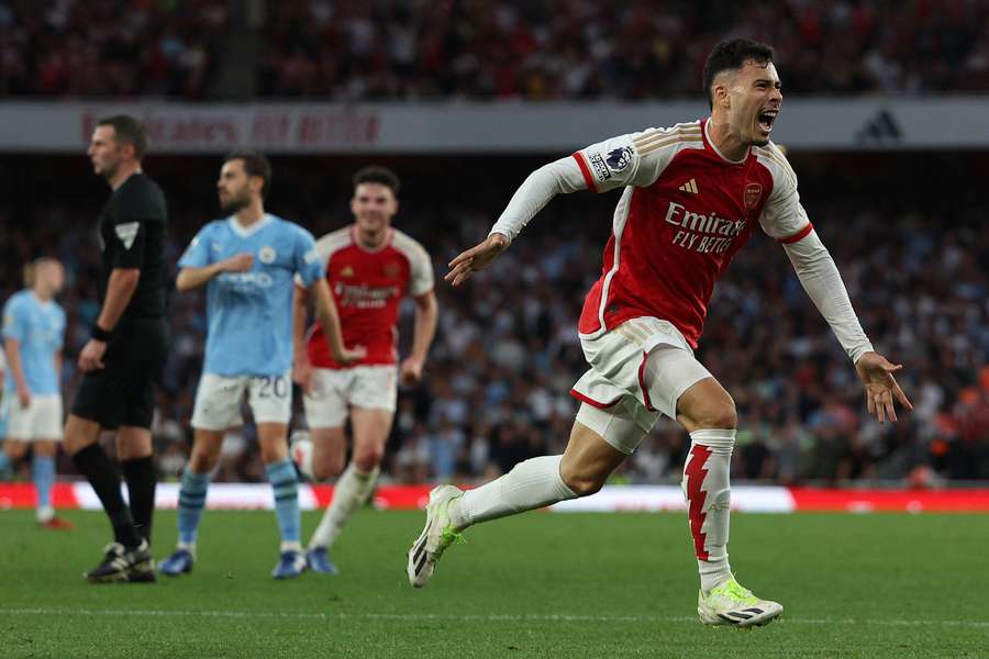 Rezerwowy Gabriel Martinelli zapewnia Arsenalowi zwycięstwo z Manchesterem City