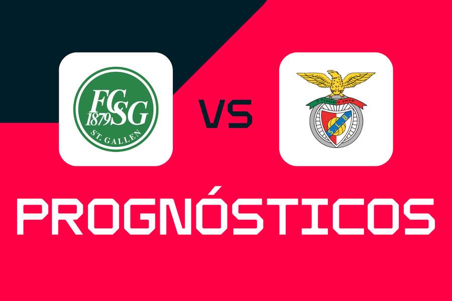 St. Gallen - Benfica: Prognósticos, melhores apostas e odds (Liga Europa) St. Gallen - Benfica: Prognósticos, melhores apostas e odds (Liga Europa)