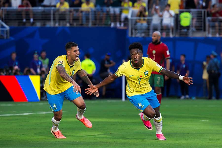 Vinícius sa chystá rozšíriť gólovú bilanciu aj proti Haiti.