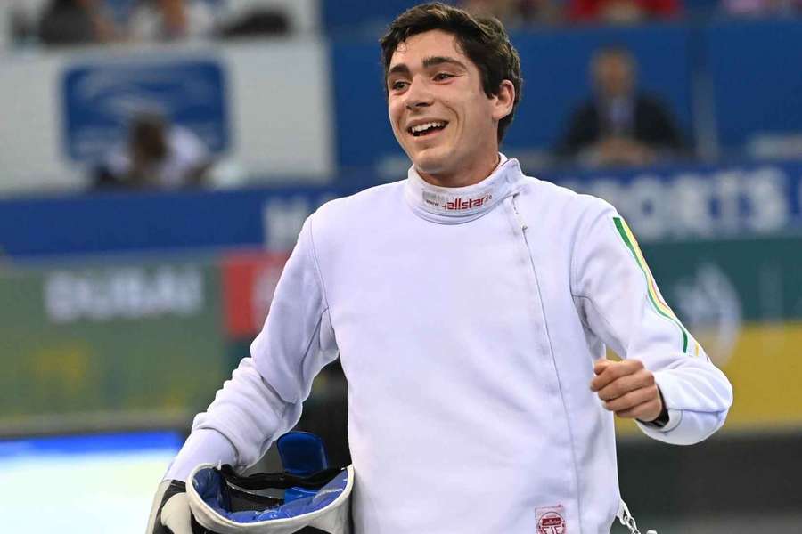 Miguel Frazão terminou no 24.º lugar a Taça do Mundo de esgrima, na disciplina de espada Miguel Frazão terminou no 24.º lugar a Taça do Mundo de esgrima, na disciplina de espada