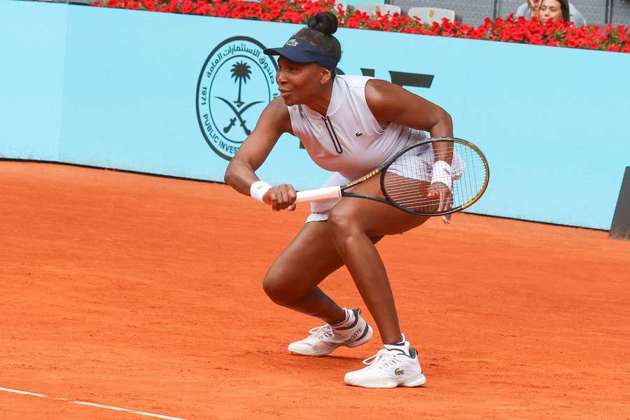 Venus Williams po porażce w Madrycie liczy na "dziką kartę" w Paryżu