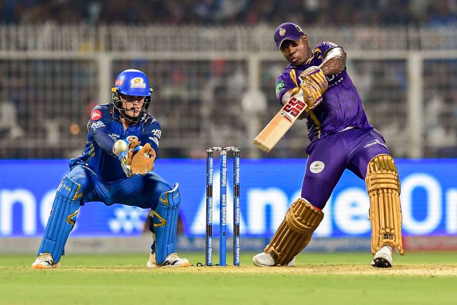 Rovman Powell was crucial to the Knight Riders' victory