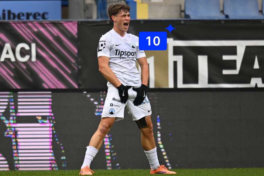 Ermin Mahmič si proti Karviné připsal dvě branky a jednu asistenci.