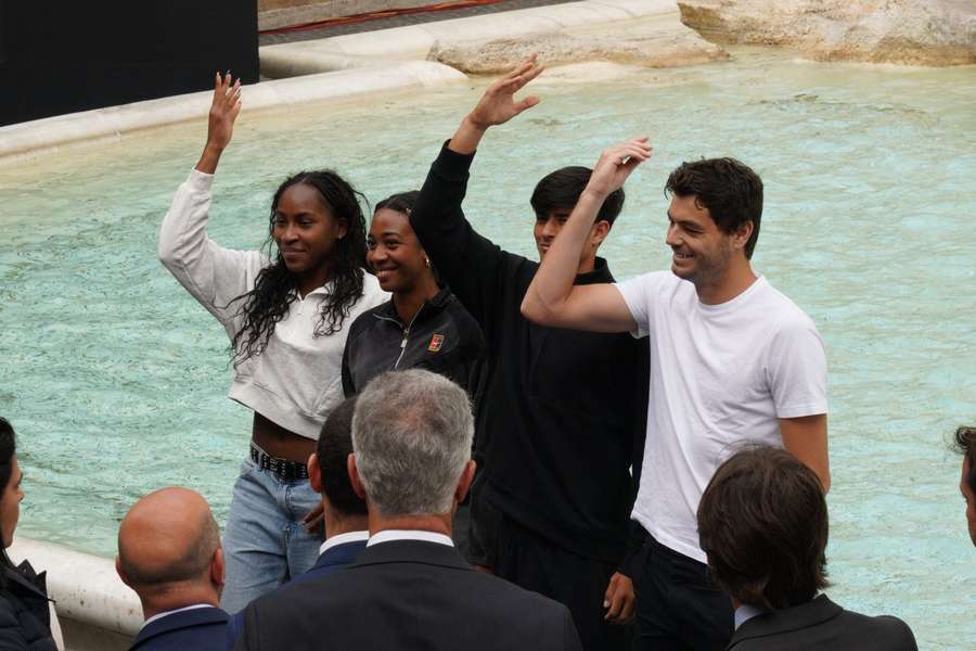 Taylor Fritz, Federico Cinà, Coco Gauff, Tyra Grant e la tradizione di Fontana di Trevi