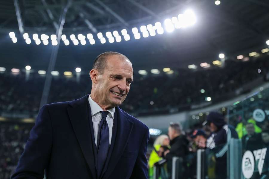 Massimiliano Allegri na sua fortaleza