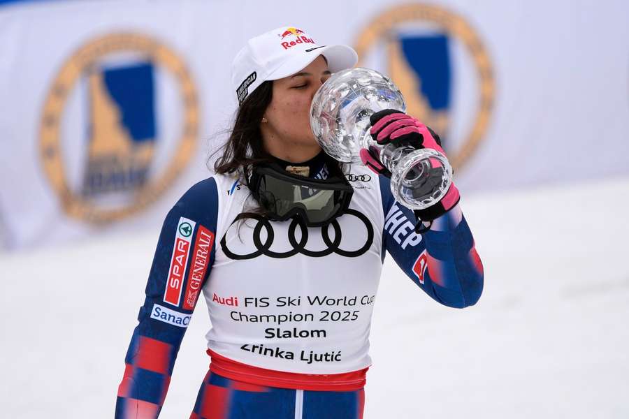 Chorvatská lyžařka Ljutičová získala poprvé malý glóbus za slalom