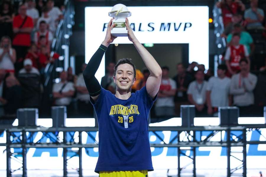Justin Bean ist zum MVP der BBL-Finals gewählt worden. Justin Bean ist zum MVP der BBL-Finals gewählt worden.