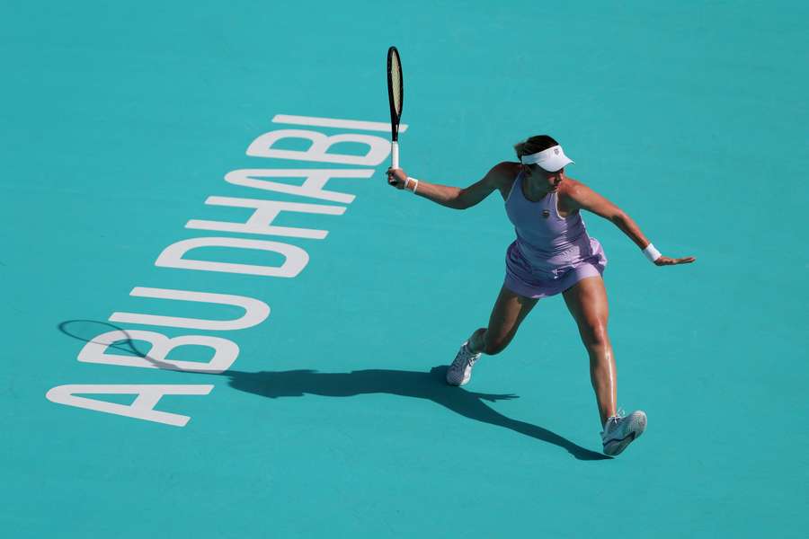 Alexandrova is through to the last four in Abu Dhabi