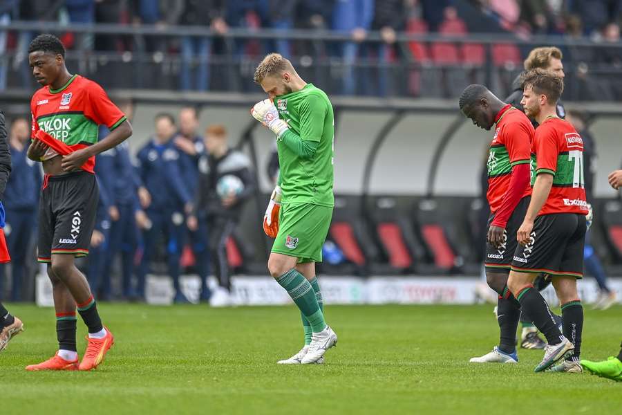 Cillessen is na afloop van de wedstrijd ontevreden