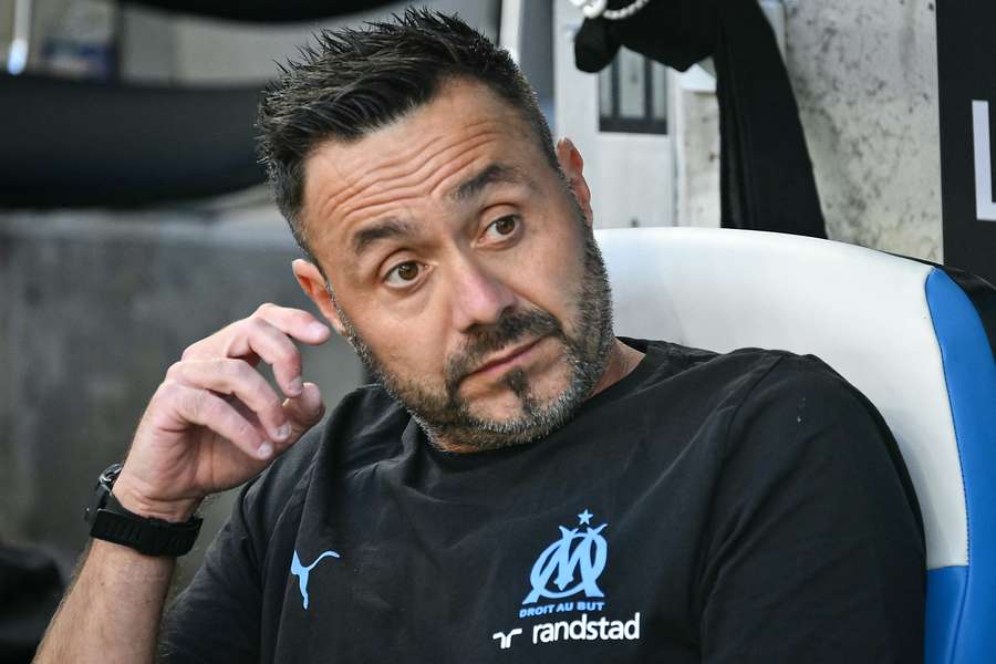 Roberto De Zerbi au Vélodrome ce samedi.