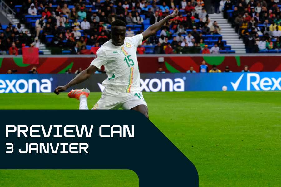 Krépin Diatta contre la République démocratique du Congo (2e journée de CAN). Krépin Diatta contre la République démocratique du Congo (2e journée de CAN).