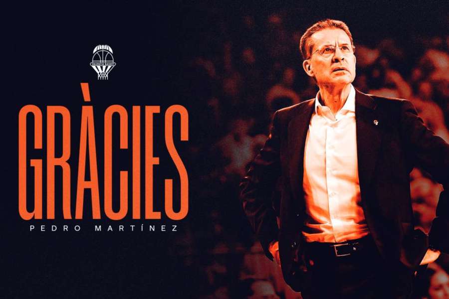 Pedro Martínez abandona el Valencia Basket