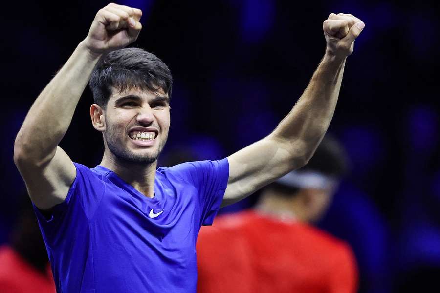 Carlos Alcaraz prožil parádní debut v Laver Cupu.