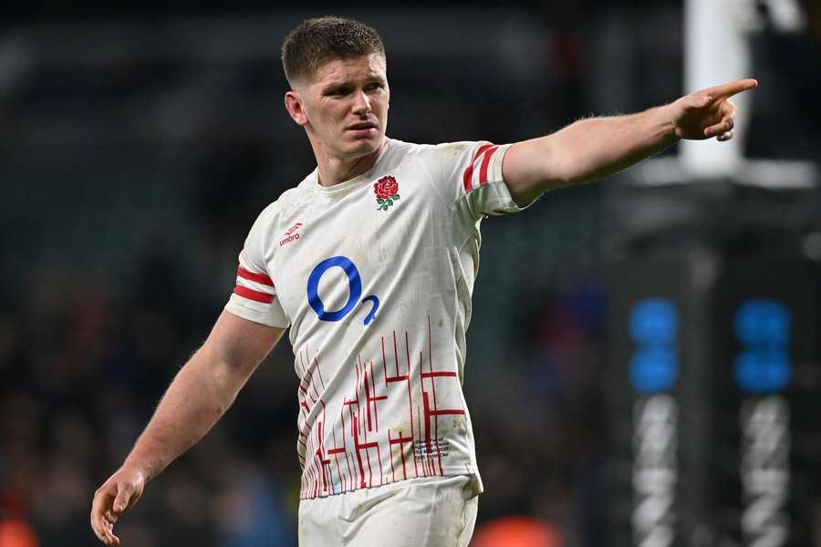 Captain Owen Farrell was one of six Saracens players drafted into England's 41-man training squad