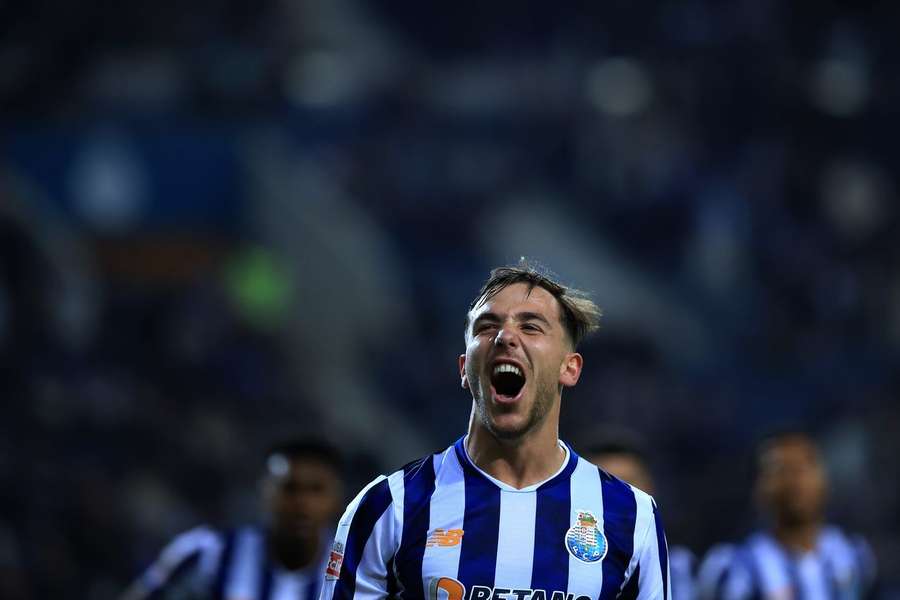 Nico festeja golo do FC Porto