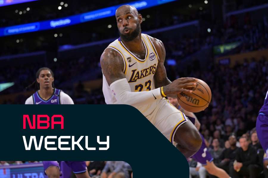 LeBron James helped the Lakers secure the No. 4 seed