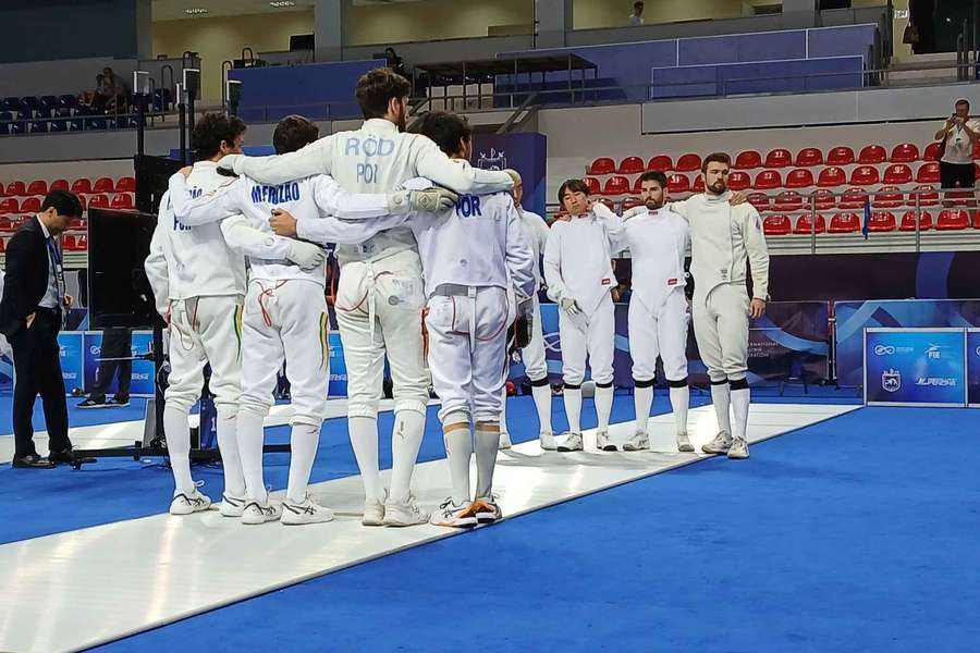 Seleção Naiconal despediu-se da prova em Tblissi Seleção Naiconal despediu-se da prova em Tblissi