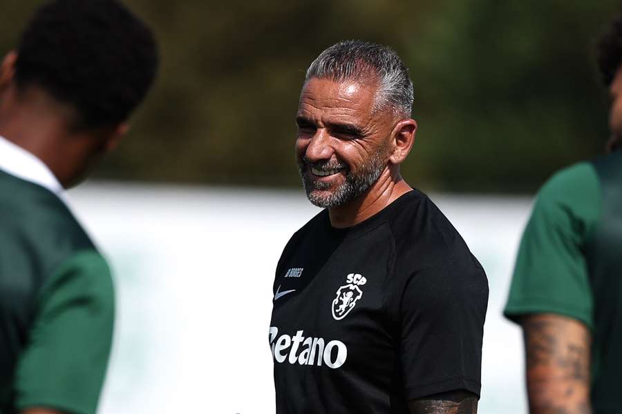 Rui Borges, treinador do Sporting