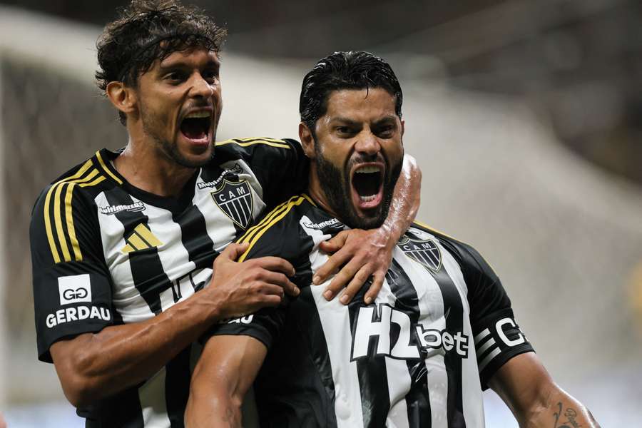 Hulk e Scarpa, dois dos grandes destaques do Galo na volta à Sul-Americana