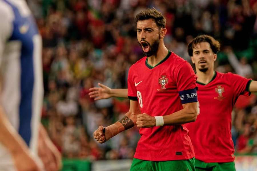 Pod vítězství Portugalska se podepsal i Bruno Fernandes.