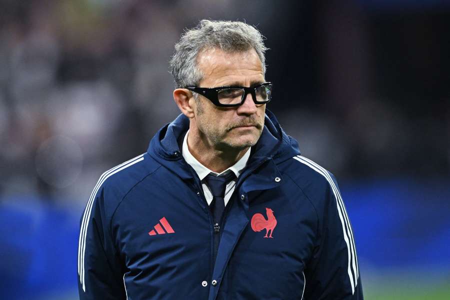 Fabien Galthié en mars 2026. Fabien Galthié en mars 2026.