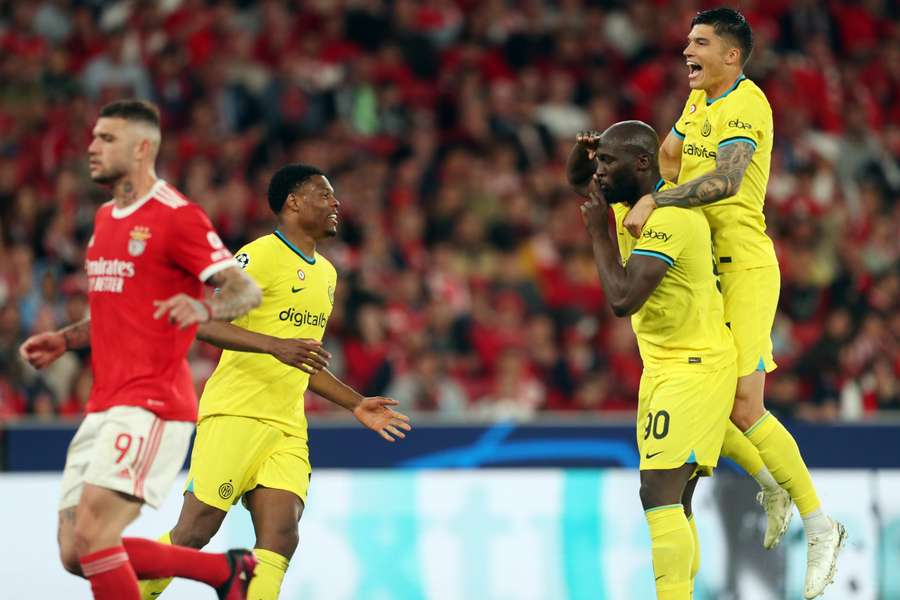 Lukaku festeggia il secondo gol