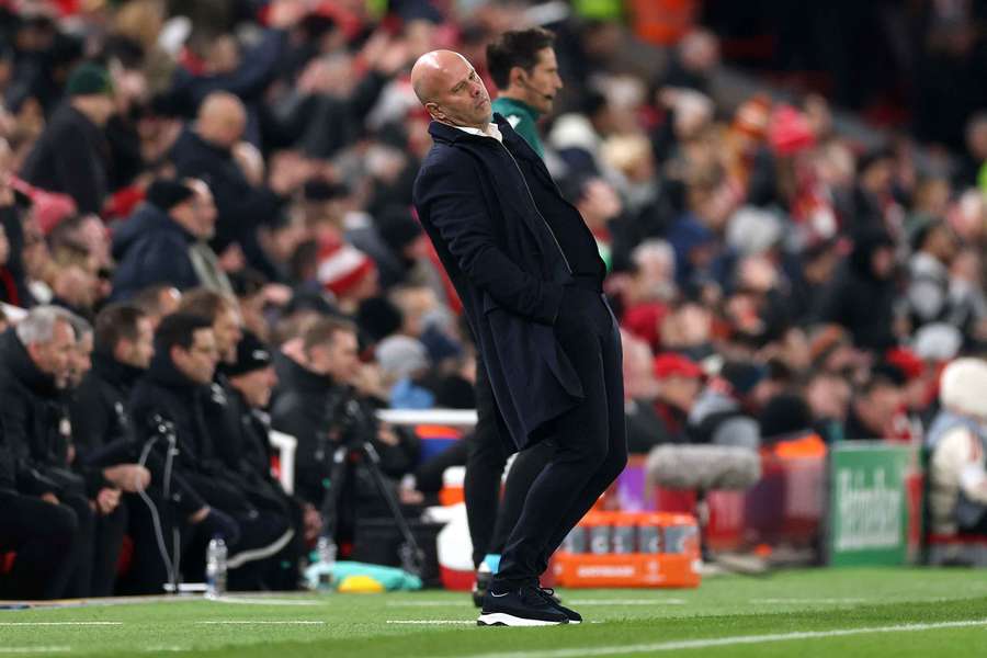 Arne Slot's Liverpool slumped to another defeat in the Champions League. Arne Slot's Liverpool slumped to another defeat in the Champions League.