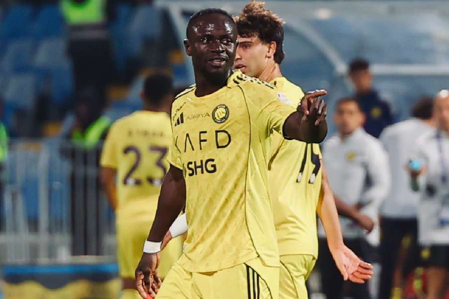 Sadio Mané marcou o gol da vitória do Al-Nassr sobre o Al-Riyadh
