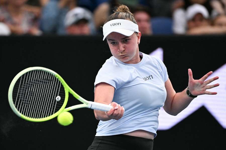 Barbora Krejčíková nastoupí ve čtyřhře v Abú Zabí.