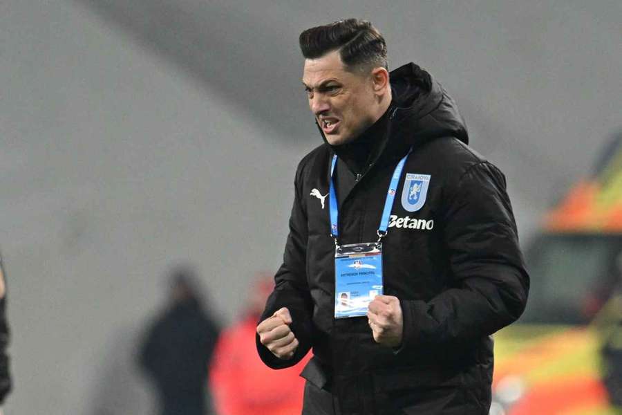 Mirel Rădoi are un parcurs excelent pe banca tehnică a Universității Craiova