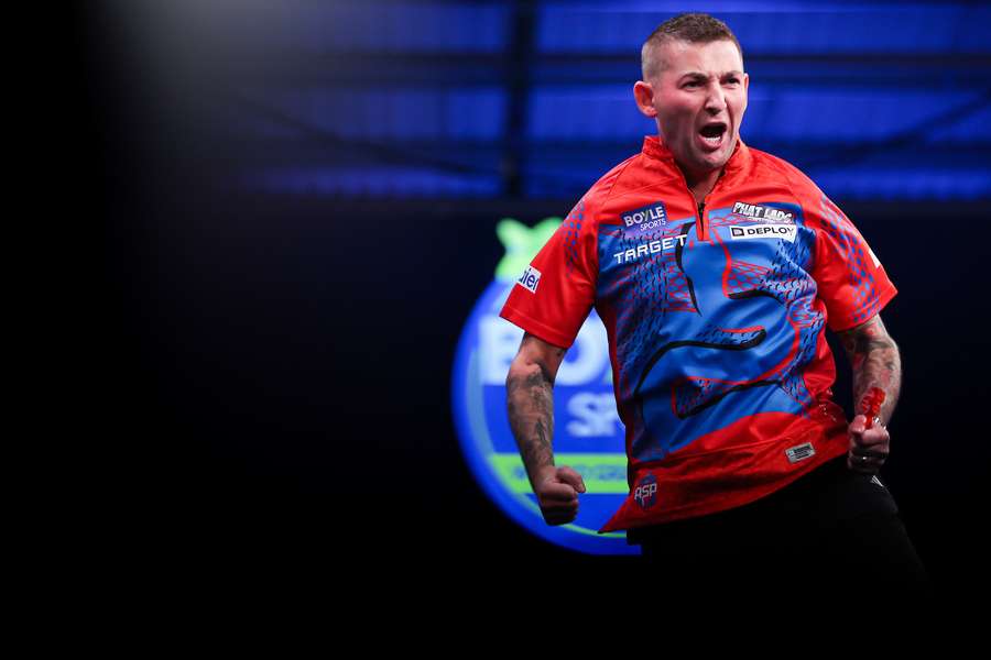 Nathan Aspinall produced a brilliant performance Nathan Aspinall produced a brilliant performance