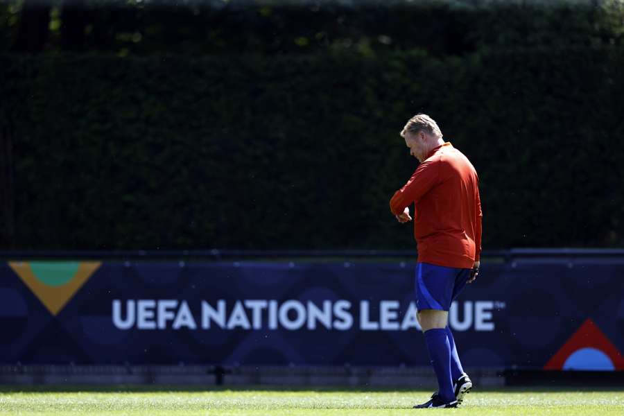 Ronald Koeman staat met Oranje aan de vooravond van de Final Four van de Nations League