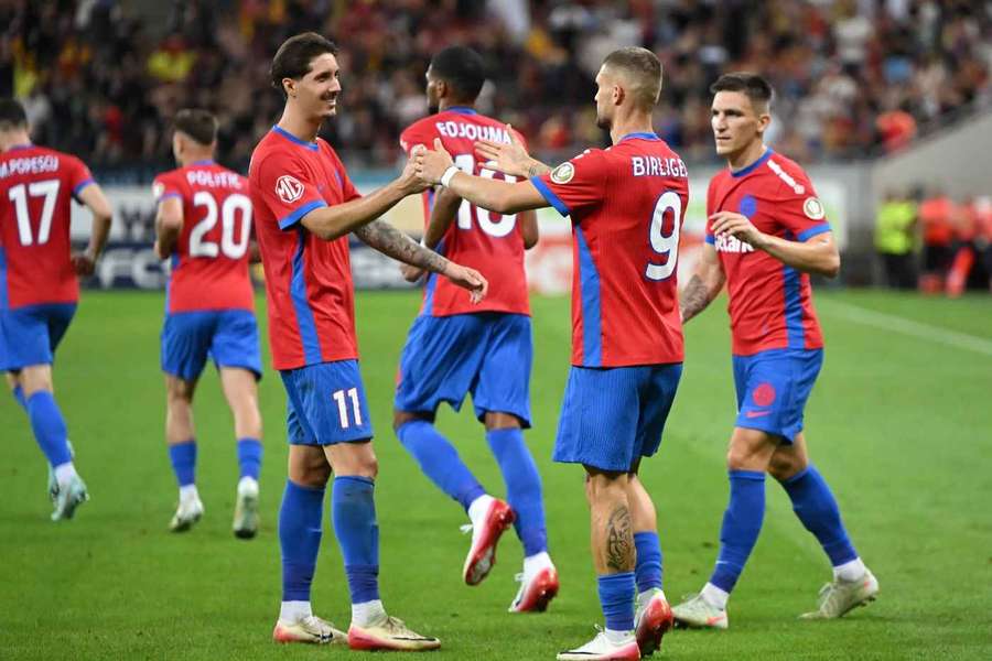FCSB învinge Drita, scor 3-1, și se califică în play-off-ul Europa League