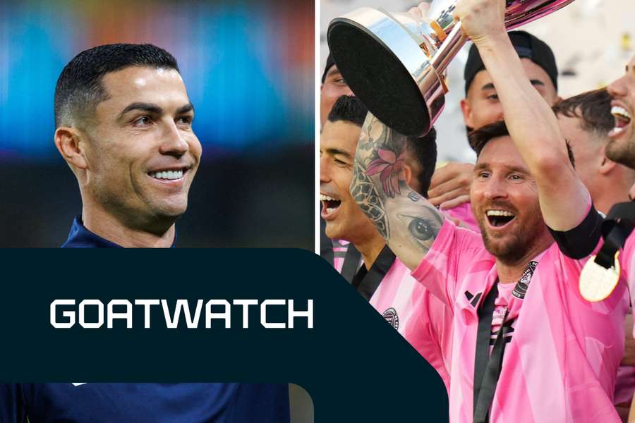 GOATwatch: Der wöchentliche Vergleich zwischen Cristiano Ronaldo und Lionel Messi GOATwatch: Der wöchentliche Vergleich zwischen Cristiano Ronaldo und Lionel Messi