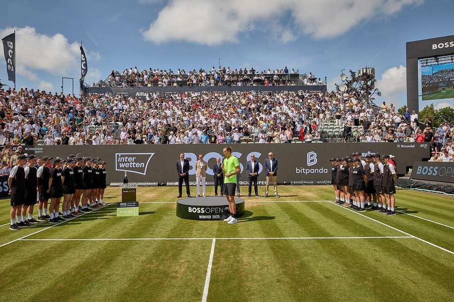 Zverev musste sich bei den BOSS Open 2025 mit dem zweiten Rang zufrieden geben